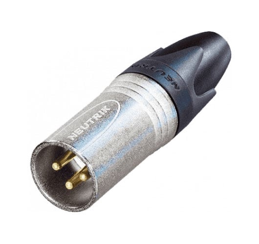 NEUTRIK XLR MALE PLUG 3-POLE SERIAL XX