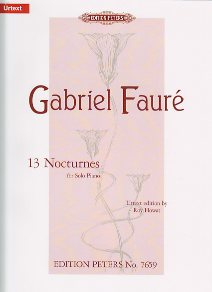 EDITION PETERS FAURE G. - 13 NOCTURNES - PIANO