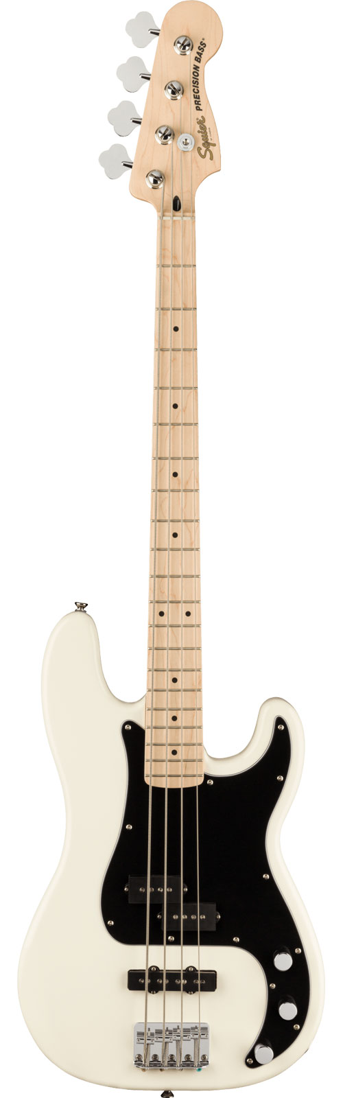 SQUIER PRECISION BASS PJ AFFINITY MN OLYMPIC WHITE