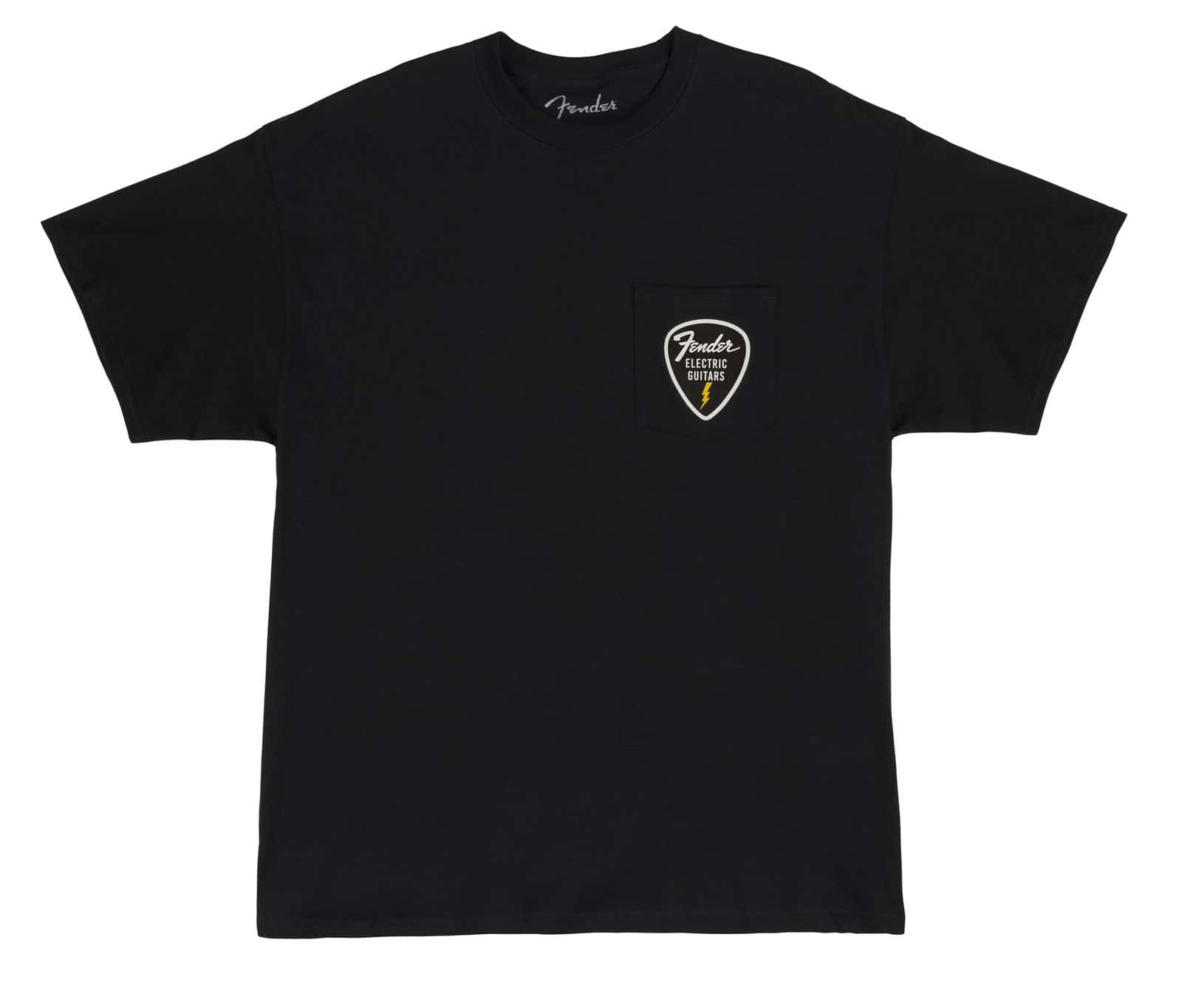 FENDER PICK PATCH POCKET TEE BLACK S