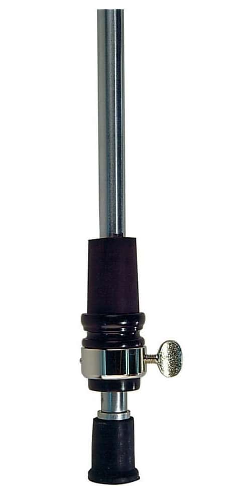 ULSA DOUBLE BASS END PIN KOMBI METAL TUBE ROD BLACK