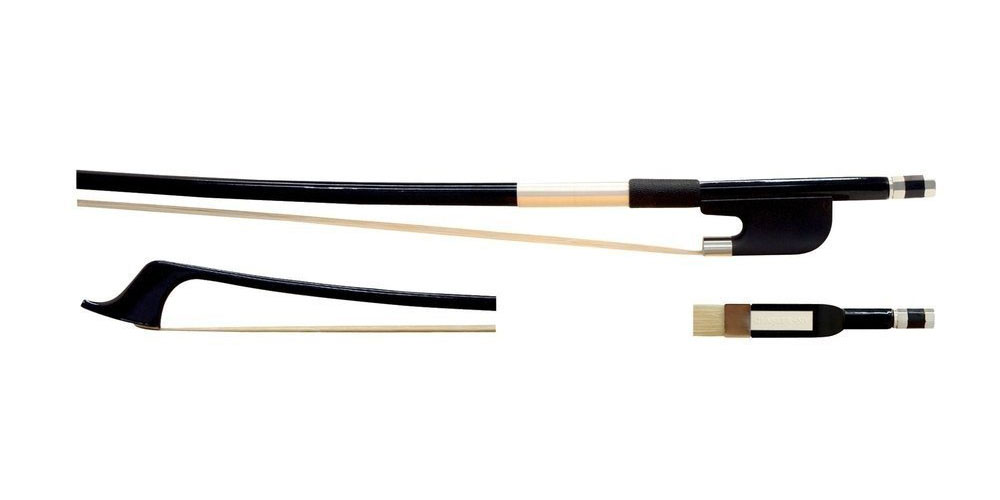 GLASSER 3/4 DOUBLE BASS BOW CARBON GRAPHIT