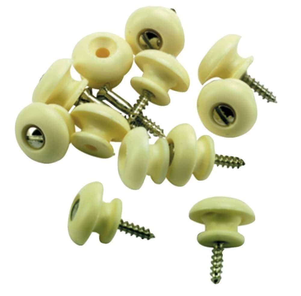 GEWA BELT KNOBS PLASTIC HEAD CREAM