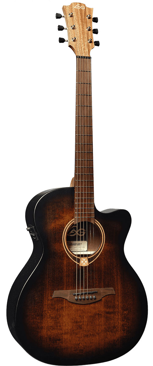 LâG Tramontane T70Ace-B&B Auditorium Ctw Black & Brown