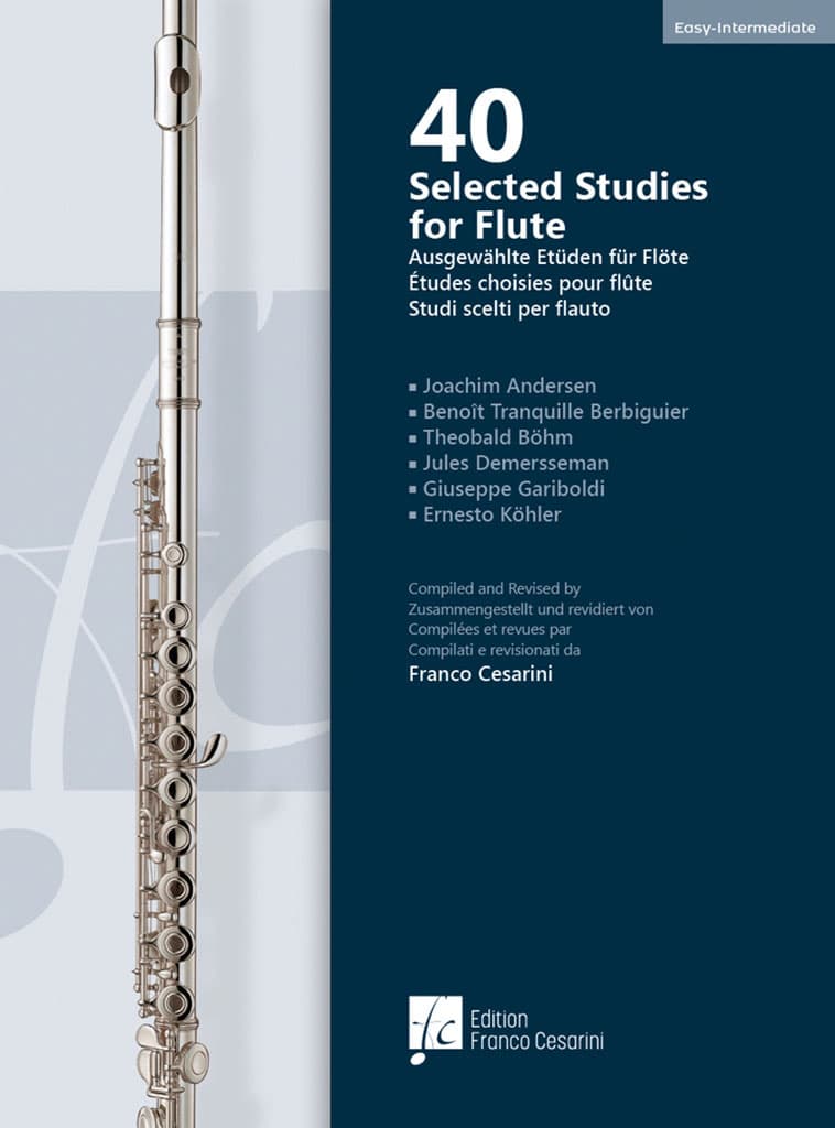 MITROPA MUSIC 40 SELECTED STUDIES FOR FLUTE