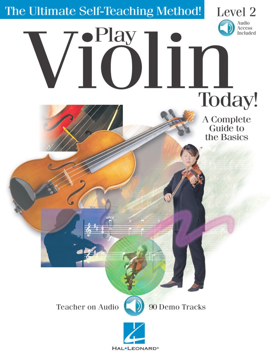 HAL LEONARD PLAY VIOLIN TODAY! LEVEL 2 THE BASICS + AUDIO TRACKS - VIOLIN