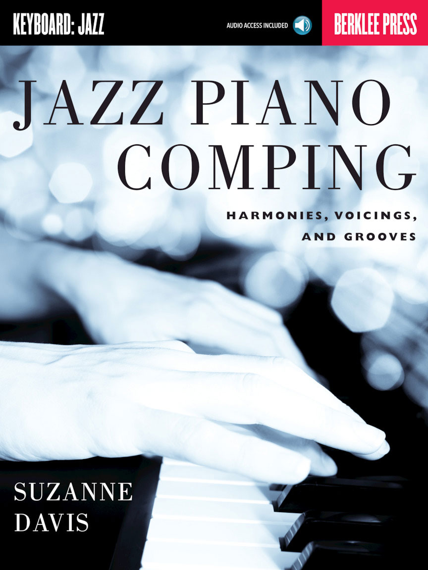 HAL LEONARD DAVIS SUZANNE JAZZ PIANO COMPING BERKLEE HARMONIES VOICINGS + AUDIO TRACKS - PIANO SOLO