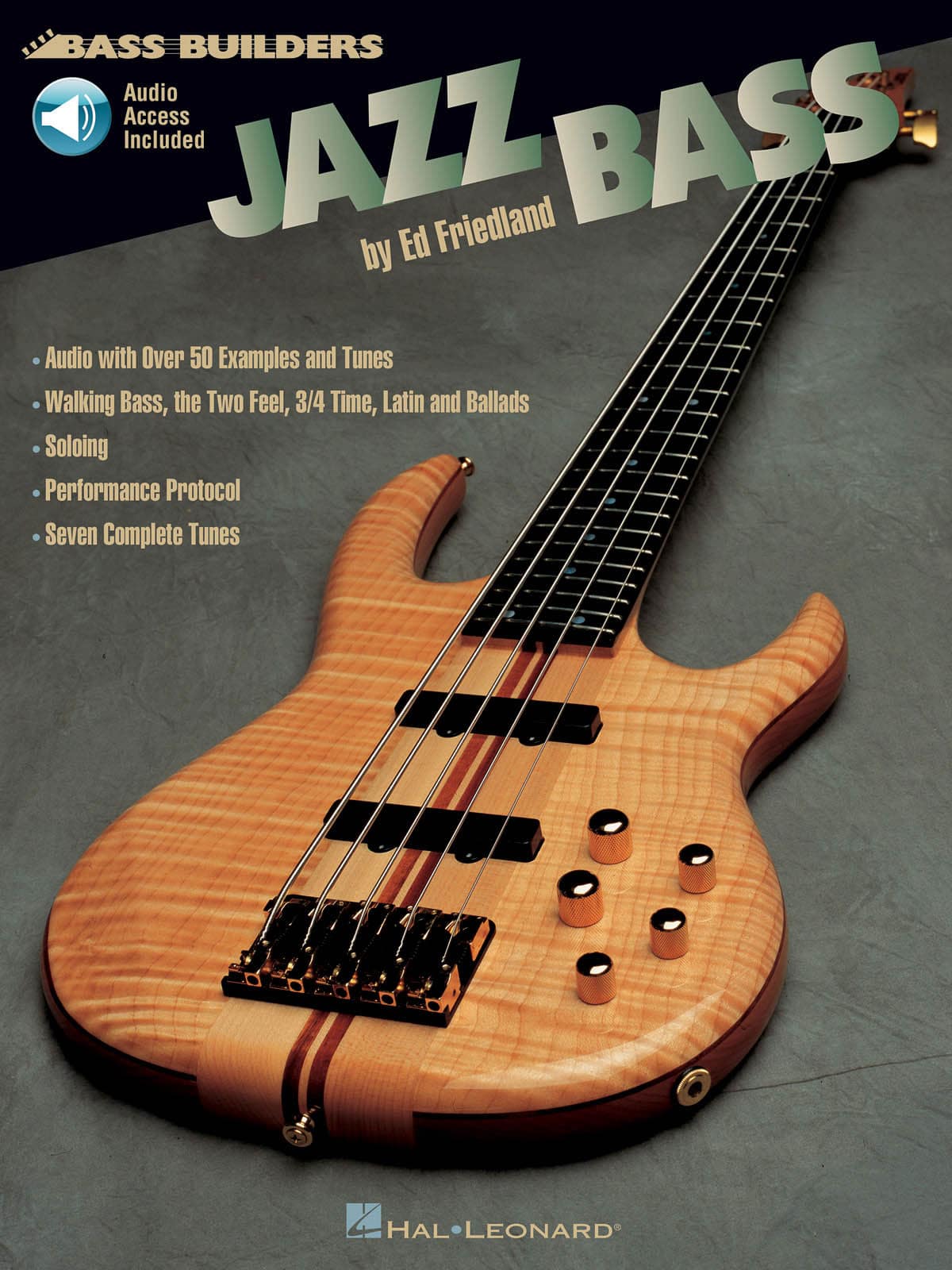 HAL LEONARD FRIEDLAND ED - JAZZ BASS + AUDIO TRACKS