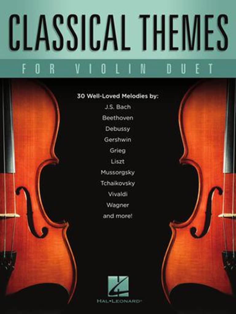 HAL LEONARD CLASSICAL THEMES FOR VIOLIN DUAND