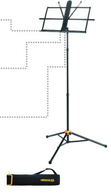 HERCULES STANDS SUPER EZ-GLIDE MUSIC STAND BS118BB