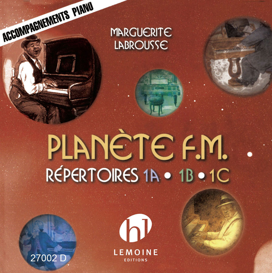 LEMOINE LABROUSSE MARGUERITE - PLANETE F.M. VOL.1 - ACCOMPAGNEMENTS - CD SEUL