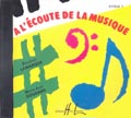 LEMOINE LAMARQUE E./ GOUDARD M.J. - A L'ECOUTE DE LA MUSIQUE CYCLE 1 - CD SEUL