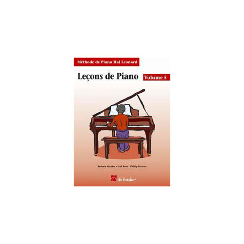 HAL LEONARD LECONS DE PIANO, VOLUME 5 (AVEC CD)