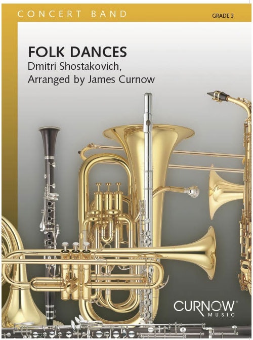 HAL LEONARD CHOSTAKOVITCH D. - FOLK DANCES - SCORE & PARTS 