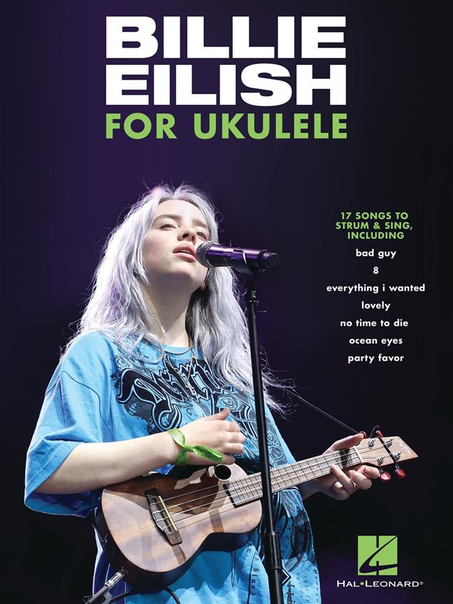 HAL LEONARD BILLIE EILISH FOR UKULELE - UKULELE