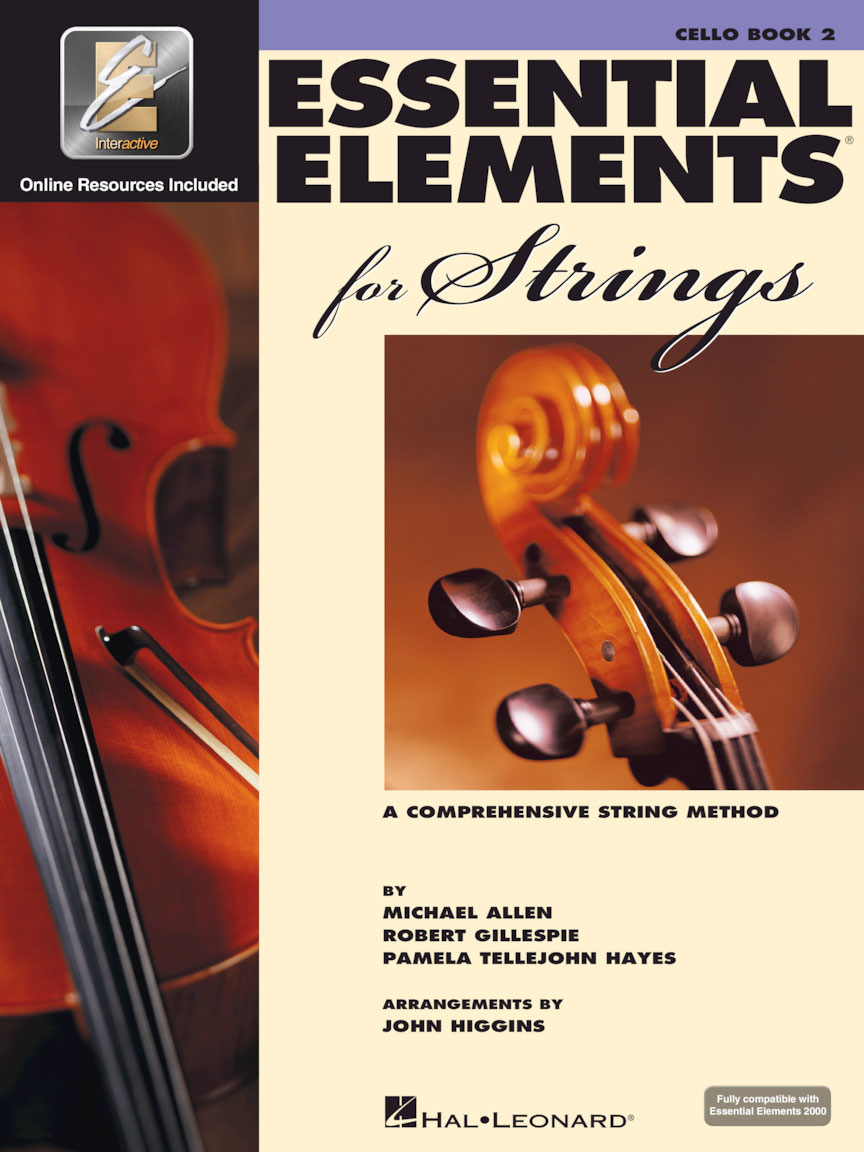 HAL LEONARD ESSENTIAL ELEMENTS 2000 FOR STRINGS BOOK 2 - CELLO