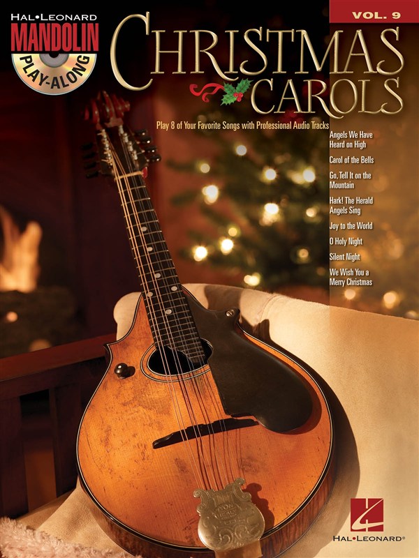 HAL LEONARD MANDOLIN PLAY ALONG VOLUME 9 CHRISTMAS CAROLS MAND + CD - MANDOLIN