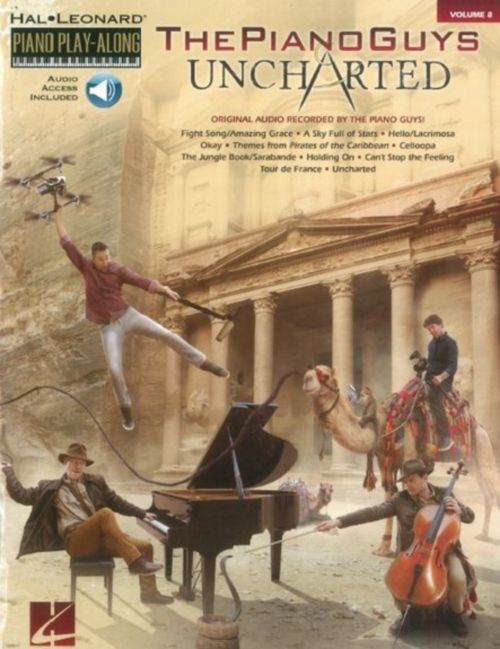 HAL LEONARD THE PIANO GUYS - UNCHARTED - PIANO PLAY-ALONG VOL.8