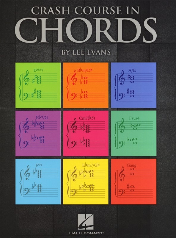 HAL LEONARD EVANS LEE CRASH COURSE IN CHORDS - PIANO SOLO