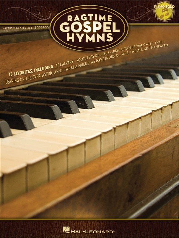 HAL LEONARD RAGTIME GOSPEL HYMNS - PIANO SOLO - PIANO SOLO