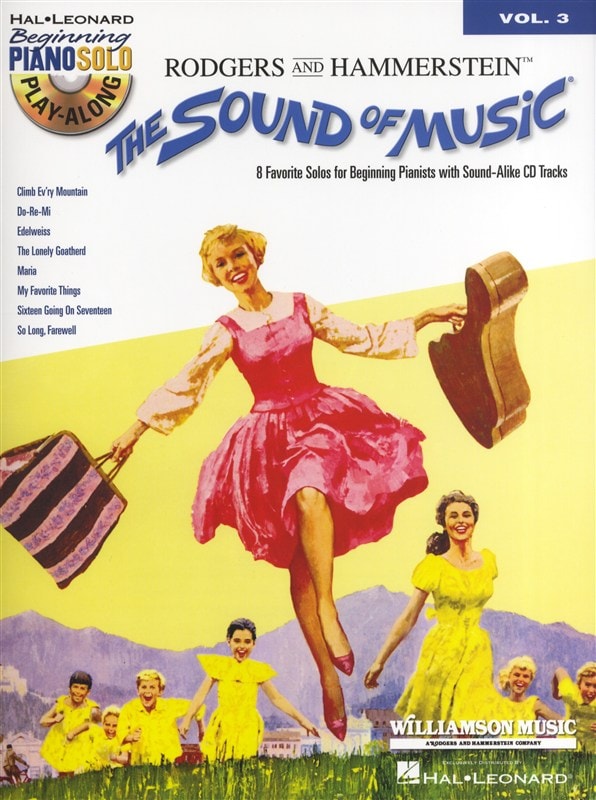 HAL LEONARD PIANO SOLO PLAY ALONG VOLUME 3 THE SOUND OF MUSIC + CD - PIANO SOLO