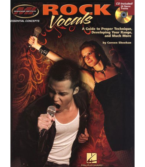 HAL LEONARD MUSICIANS INSTITUTE ROCK VOCALS GUIDE TO PROPER TECHNIQUE + CD - VOICE