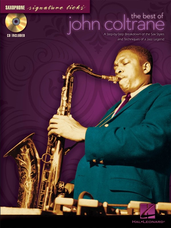 HAL LEONARD THE BEST OF JOHN COLTRANE+ CD - SAXOPHONE