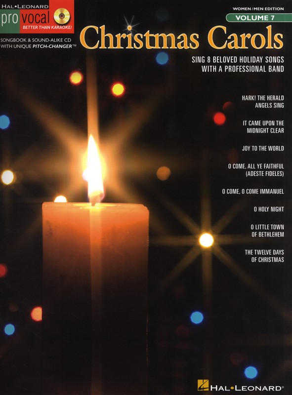 HAL LEONARD CHRISTMAS CAROLS - WOMEN/MEN EDITION+ CD - 7 - VOICE