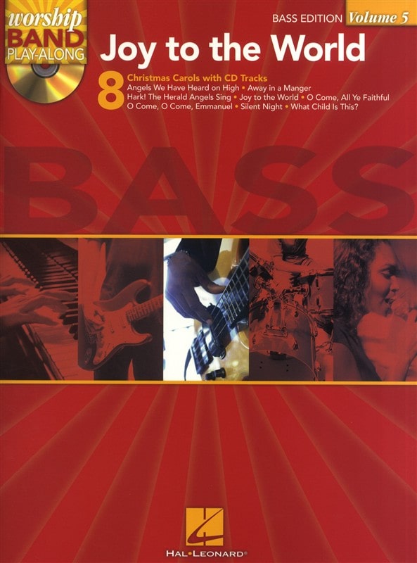 HAL LEONARD WORSHIP BAND PLAY ALONG VOLUME 5 JOY TO THE WORLD B - BASS GUITAR