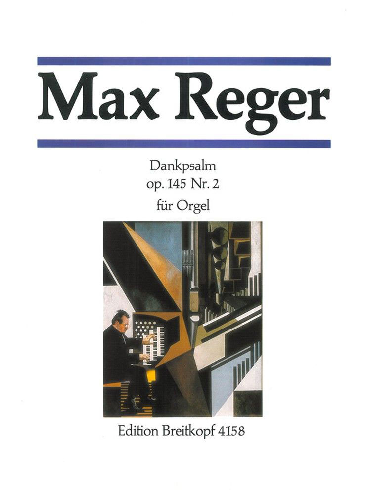 EDITION BREITKOPF REGER MAX - SIEBEN ORGELSTUCKE OP.145 NR.2 - ORGAN