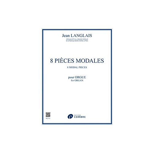 COMBRE LANGLAIS JEAN - PIECES MODALES (8) - ORGUE