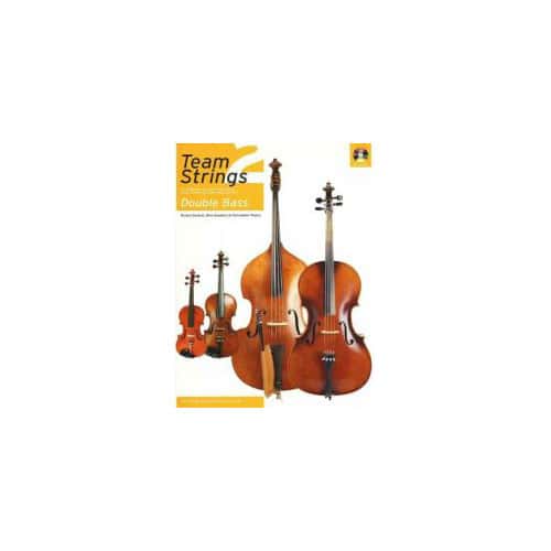 FABER MUSIC DUCKETT BULL / ROGERS - TEAM STRINGS 2 + CD - DOUBLE BASS 