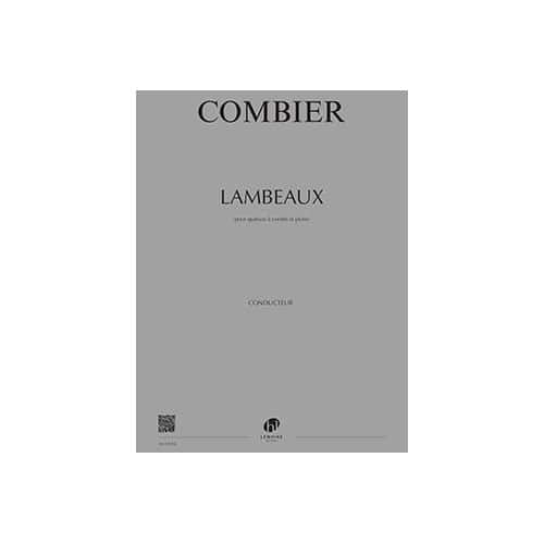 LEMOINE COMBIER JEROME - LAMBEAUX - QUINTETTE AVEC PIANO - CONDUCTEUR & PARTIES