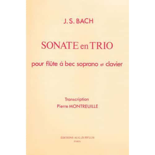 ROBERT MARTIN BACH J.S. - SONATE EN TRIO