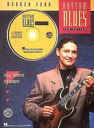 HAL LEONARD FORD ROBBEN - ROBBEN FORD - RHYTHM BLUES - REH BOOK/AUDIO PACK - GUITAR