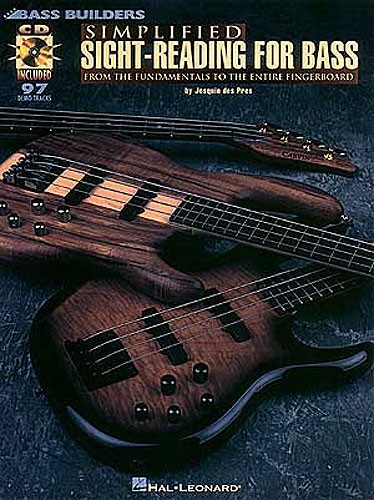 HAL LEONARD DES PRES JOSQUIN - SIMPLIFIED SIGHT-READING FOR BASS - BASS GUITAR