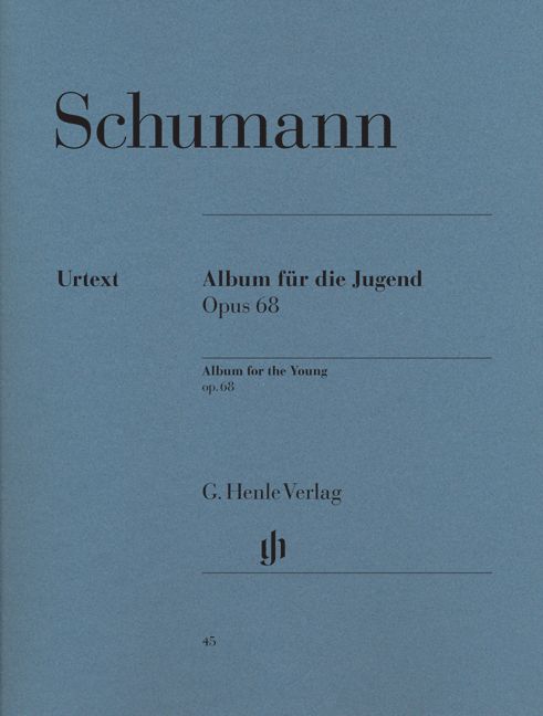 HENLE VERLAG SCHUMANN R. - ALBUM FOR THE YOUNG OP. 68