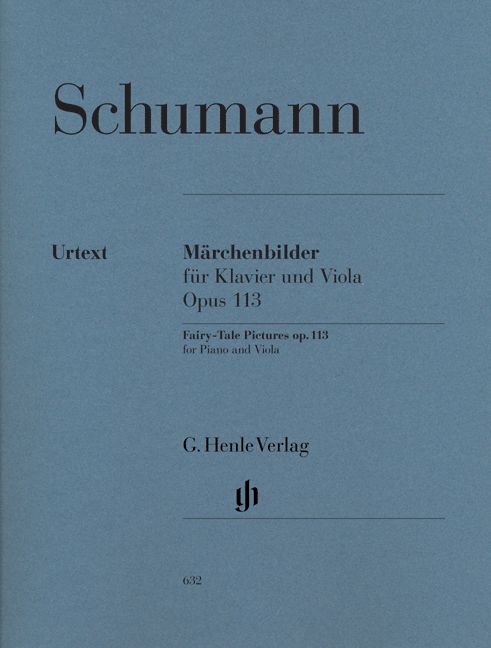 HENLE VERLAG SCHUMANN R. - FAIRY-TALE PICTURES FOR VIOLA AND PIANO OP. 113