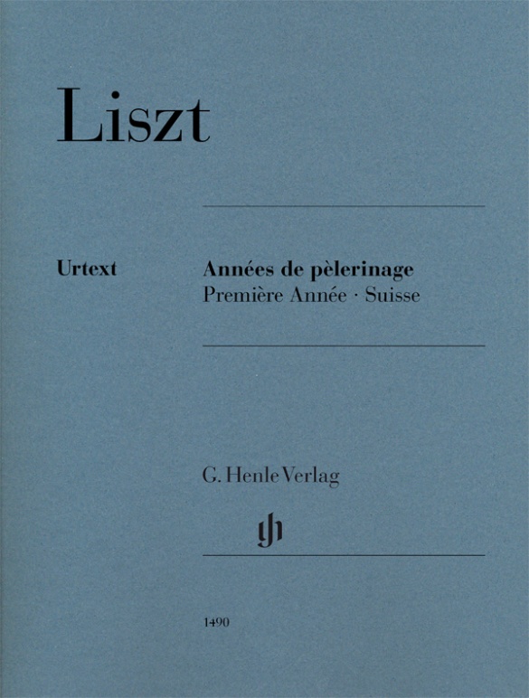 HENLE VERLAG LISZT F. - ANNEES DE PELERINAGE, PREMIERE ANNEE - SUISSE