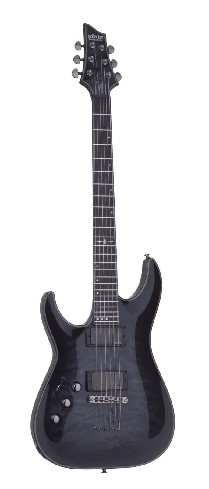 SCHECTER C-1 HELLRAISER FR LH TRANS BLACK BURST