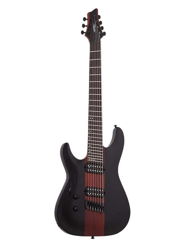 SCHECTER C-7 MS LH SATIN DARK ROAST