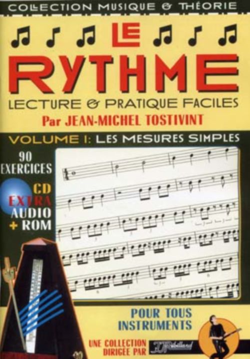 JJREBILLARD TOSTIVINT J.M. - LE RYTHME VOL.1 + CD