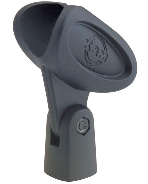 K&M 85060 MICROPHONE CLIP