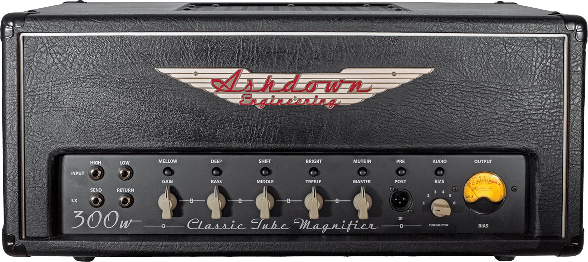 ASHDOWN CTM-300 - ALL TUBE BASS HEAD