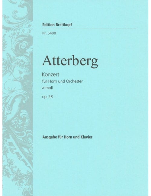 EDITION BREITKOPF ASRIEL ANDRE - HORNKONZERT A-MOLL OP. 28 - HORN, PIANO