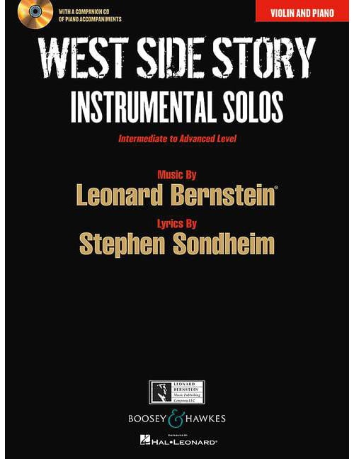 BOOSEY & HAWKES BERNSTEIN LEONARD - WEST SIDE STORY - VIOLIN AND PIANO