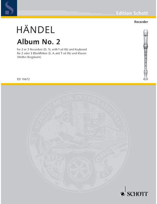 SCHOTT HANDEL G.F. - SECOND ALBUM