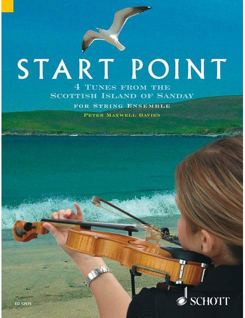 SCHOTT MAXWELL DAVIES PETER - START POINT - STRING ENSEMBLE