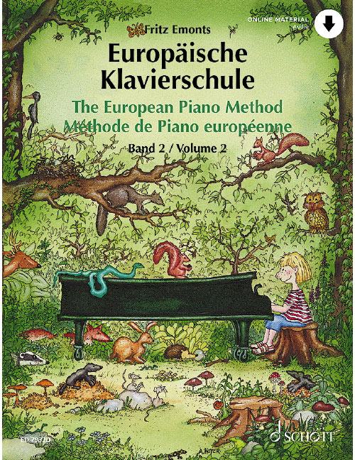 SCHOTT EMONTS FRITZ - METHODE EUROPEENNE DE PIANO VOL.2