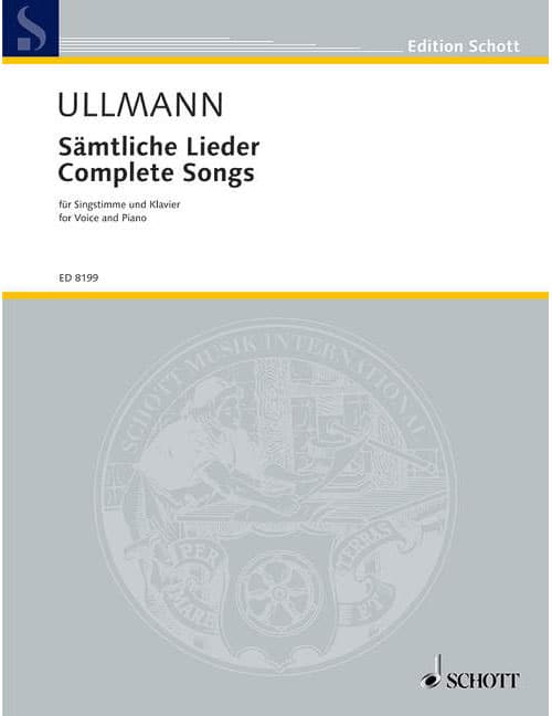 SCHOTT ULLMANN VIKTOR - COMPLETE SONGS